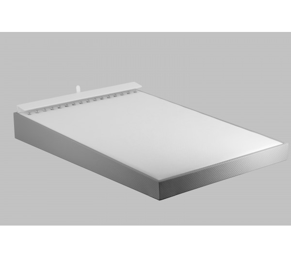 White Grey 16- Chain Insert Tray 17" x 11 5/8" x 2 1/8" H 